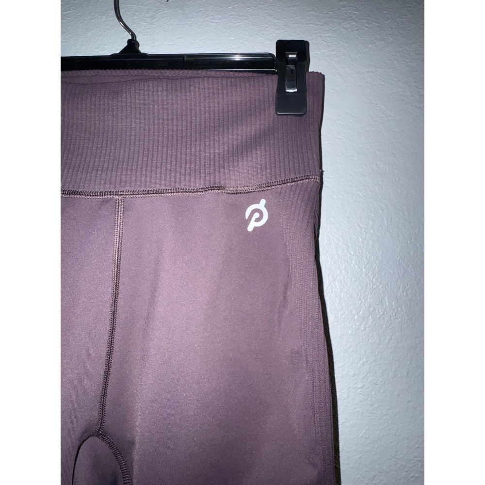 Peloton Womens High Waisted‎ Seamless Leggings Plum Purple Size M/L - Picture 2 of 6